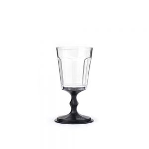 BA38-BLACK-Stackable-Wine-Glass