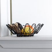 BW02-BK-Black-Small-Folding-Wire Basket_ACTION_4796